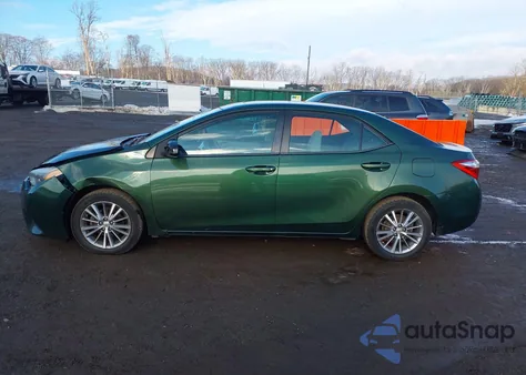 2014 Toyota Corolla Le Plus z USA, uszkodzony, nr VIN 2T1BURHE9EC166385